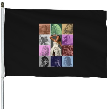 Discover Eras Tour Poster House Flags