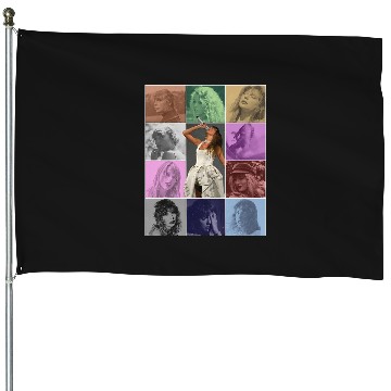 Discover Eras Tour Poster House Flags