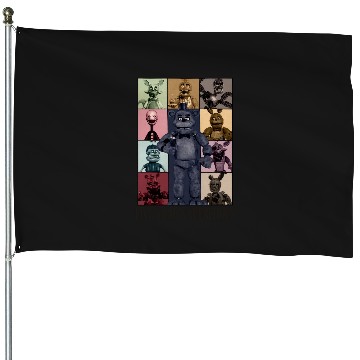 Discover Five Nights At Freddys Eras Tour House Flags