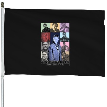 Discover Dean Winchester Eras Tour  7 T-Shirt House Flags