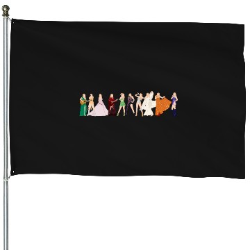 Discover Eras Tour Taylors V2 1045 House Flags