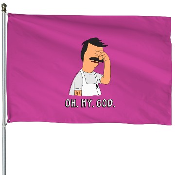 Discover Bob's Burgers Oh My God House Flags