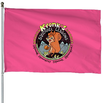 Discover Krock's Chip and Dale House Flags, Disney Chip and Dale House Flags