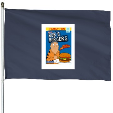 Discover Bobs Burgers cereal House Flags