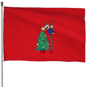 Discover Super Mario Bros - Disney Chrstmas - Disney Friends House Flags