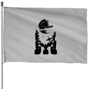 Discover Disney STAR WARS R2D2 House Flags