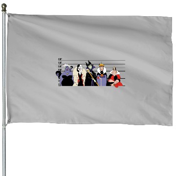 Discover Disney Villains House Flags