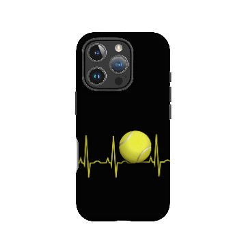 Discover Tennis Heartbeat Tennis For Players Coaches IPhone Cases