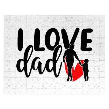 Discover I love dad Jigsaw Puzzles