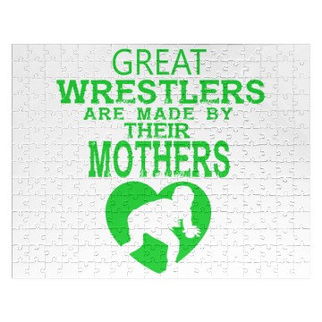 Discover Great Wrestling Mom Passion Is Gift Jigsaw Puzzles