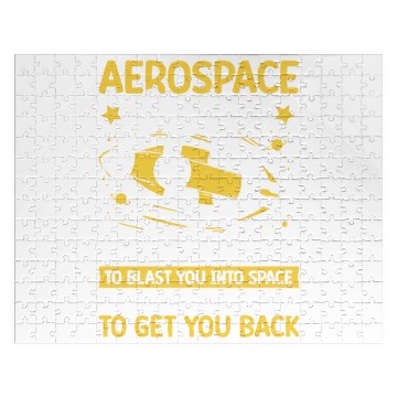 Discover Aerospace Engineer Blast Into Space Get You Back Jigsaw Puzzles