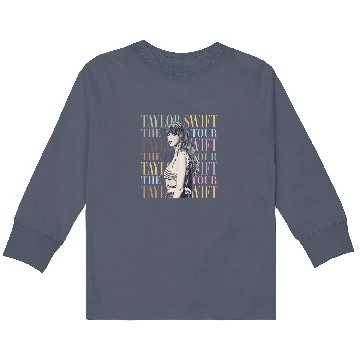 Discover ,  ch , Eras Tour, Fan, Vintage (1) Kids Long Sleeve T-Shirts