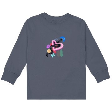Discover TaylorSwift eras inspired logo Kids Long Sleeve T-Shirts