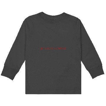 Discover Jet Lag Is A Choice Taylorr Swift Quote Travis Kelce Kids Long Sleeve T-Shirts