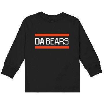 Discover Da Bears Kids Long Sleeve T Shirts