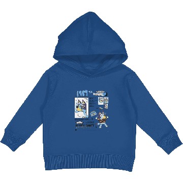 Discover BlueyDad 1989 T Eras Tour classique Kids Pullover Hoodies