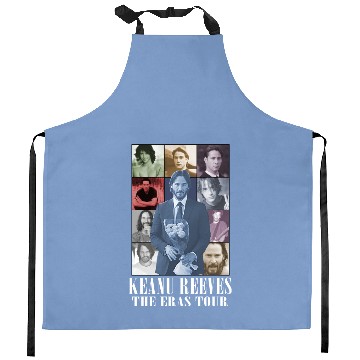 Discover Keanu Reeves Eras tour Kitchen Aprons