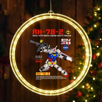 Discover Rx-78-2 Gundam LED Christmas Window Lights