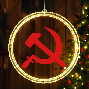 Discover hammer and sickle LED Christmas Window Lights