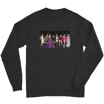 Discover TaylorSwift Taylor's Era Folklore Long Sleeves