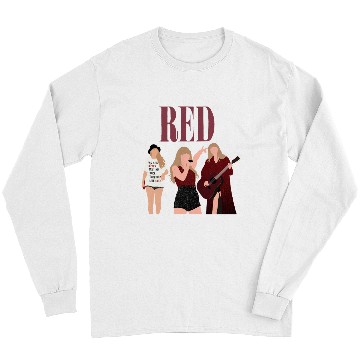 Discover taylorswift red eras tour art Long Sleeves