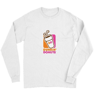 Discover Dunkin Donuts-Logo Long Sleeves