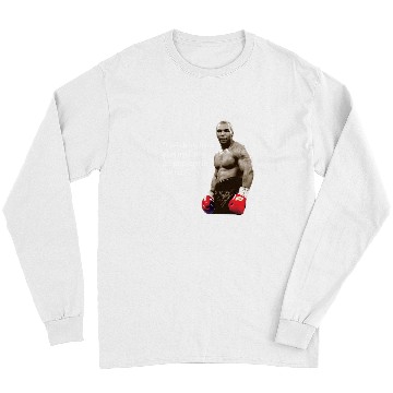 Discover Iron Mike Tyson Quotes Men's Black Long Sleeves