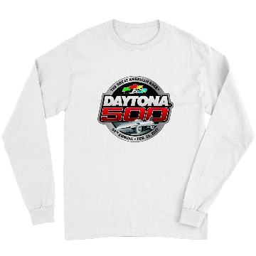 Discover Daytona 500 Logo Long Sleeves
