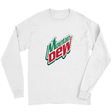 Discover Mountain Dews Logo Long Sleeves