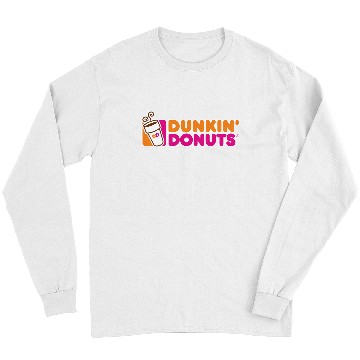 Discover Dunkin Donuts-Logo Long Sleeves
