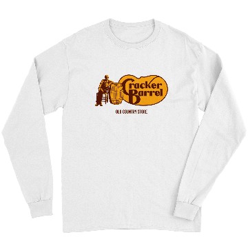 Discover Cracker Barrel Logo Long Sleeves