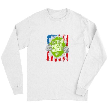 Discover Retired Postal Worker Mailman Retirement 4 Long Sleeves