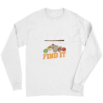 Discover Billiards Funny Pool Player Gift Long Sleeves