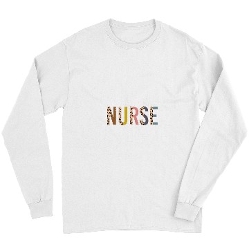 Discover Womens Leopard Registered nurses RN nurses Day nurses Week Long Sleeves