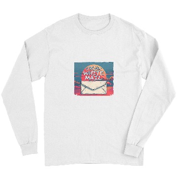 Discover Straight White Mail Postal Worker 1 Long Sleeves