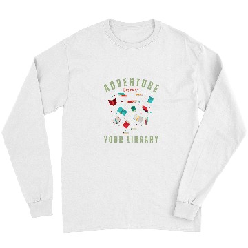 Discover Adventure Begins At Your Library Summer Reading Program 2024 4 Long Sleeves