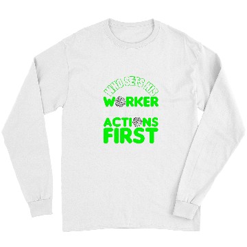 Discover Worker first action first board game board gamer board games Long Sleeves