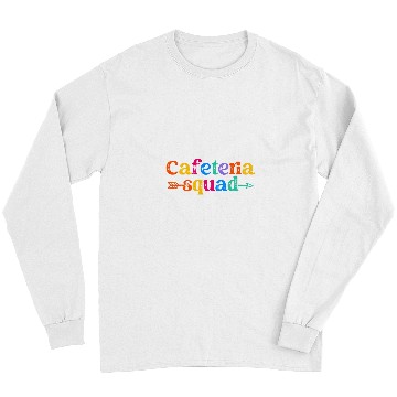 Discover School Support Team Matching Cafeteria Squad Worker Long Sleeves