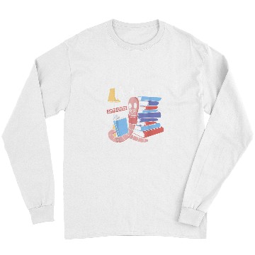 Discover Bookworm Approved Animal Book Reader World Book Day Long Sleeves