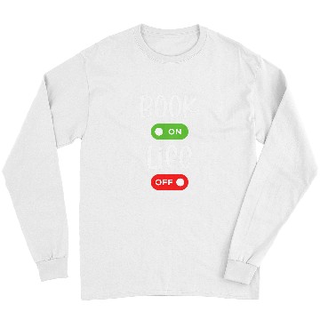 Discover Book On Life Off Funny Reading Long Sleeves