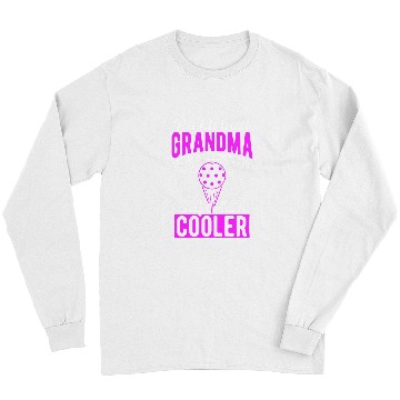 Discover Grandma Pickleball Player Racket Pickle Sport Net Pickle 2 Long Sleeves