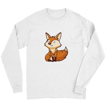 Discover Fox Lover Cute Fox Zookeeper Wild Nature Lover Long Sleeves