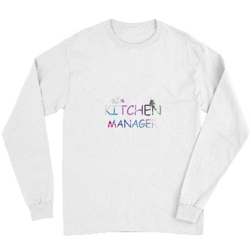 Discover School Cafeteria Lunch Lady Kitchen Manager Long Sleeves