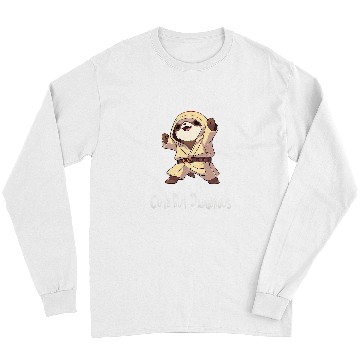 Discover Cute But Dangerous Funny Sloth Karate 2 Long Sleeves
