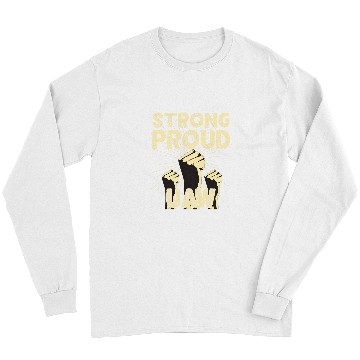 Discover UAW Strong Proud Union Pride UAW Laborer Worker Long Sleeves