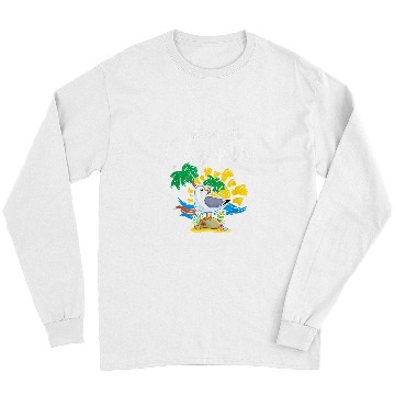 Discover Seagull Beach Chicken Funny Animal Lover 2 Long Sleeves