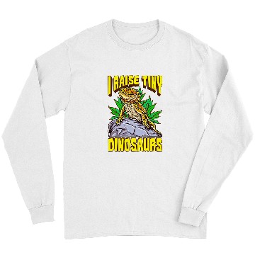 Discover Bearded Dragon Funny Bearded Dragon I Raise Tiny Dinosaurs Lizard Reptile Long Sleeves