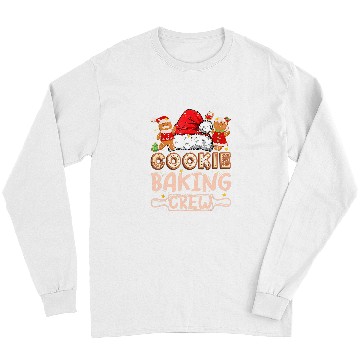 Discover Cookie Baking Crew Christmas Cookie Baking Team Tester 33 Long Sleeves