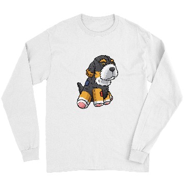 Discover Bernedoodle Dog Stuffed Animal Long Sleeves