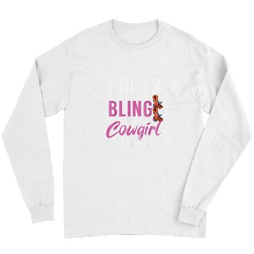 Discover Boots and Bling its a Cowgirls Thing Funny Country Girl Long Sleeves